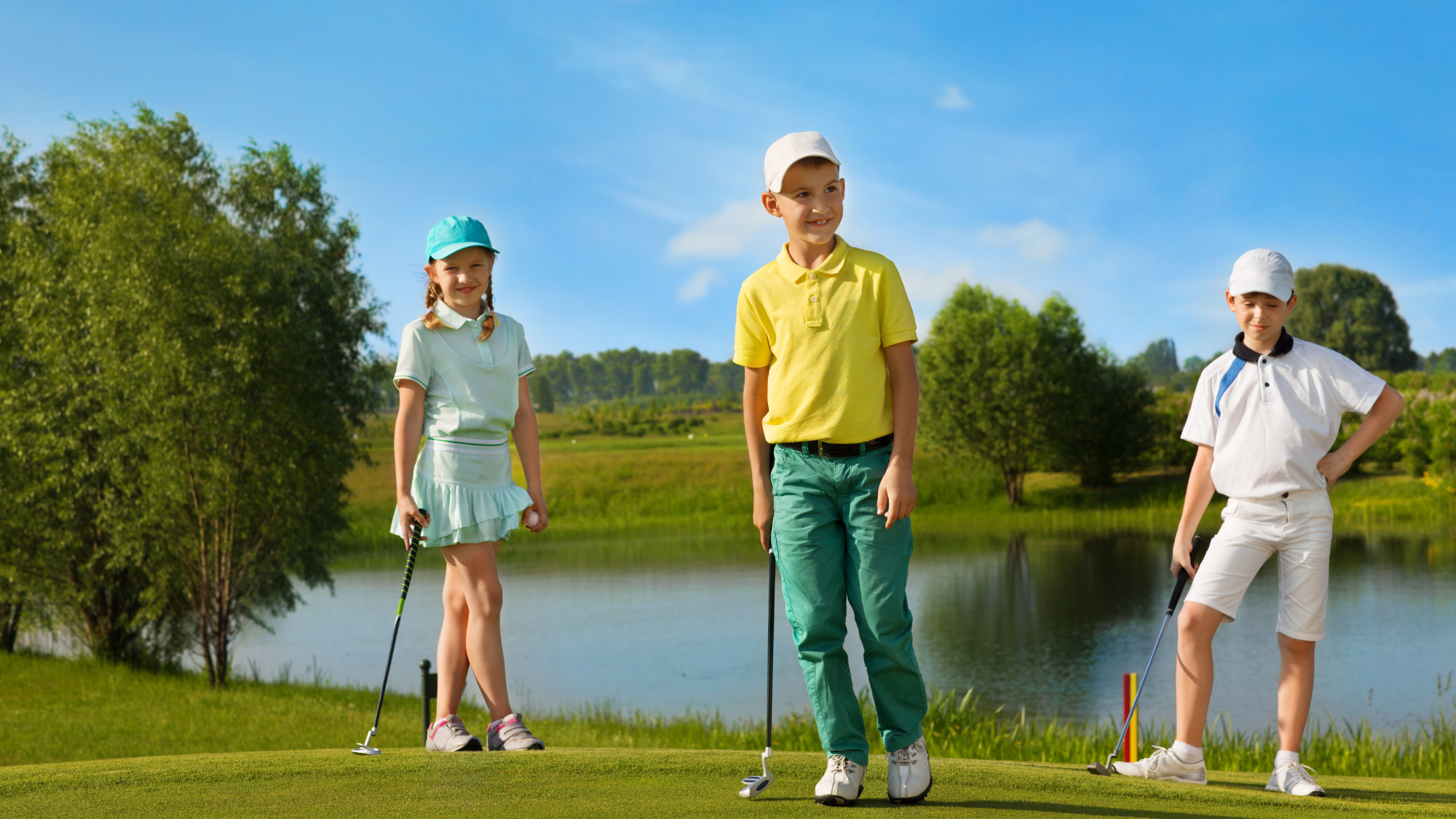 Junior golf clinic